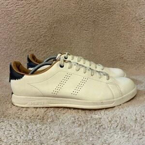 KURU Roam Sneakers Mens Size 12 Bone White Leather Low Top Court Shoe KURUSOLE